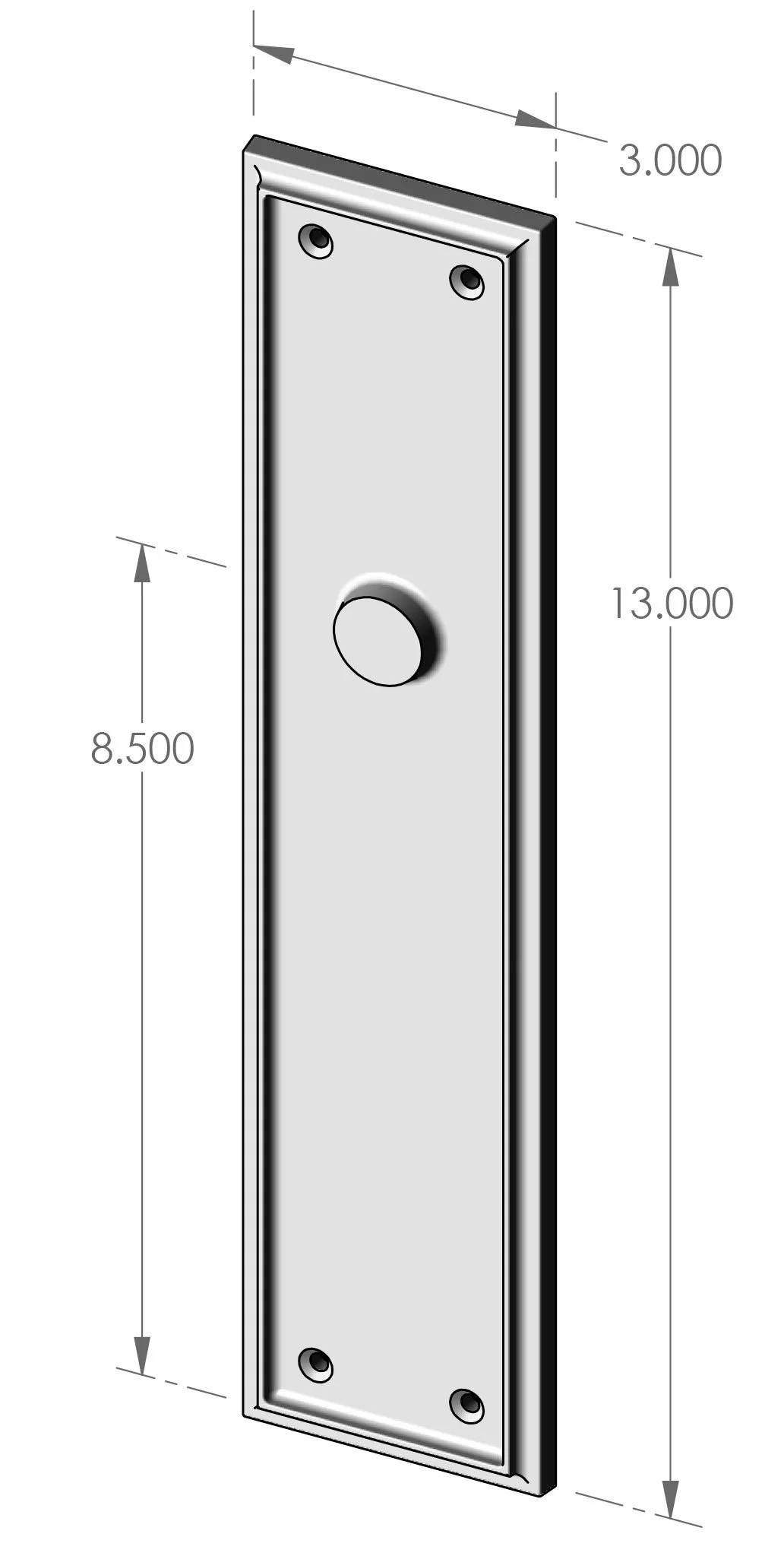 P-F425 Ridge Passage Plate Specifications
