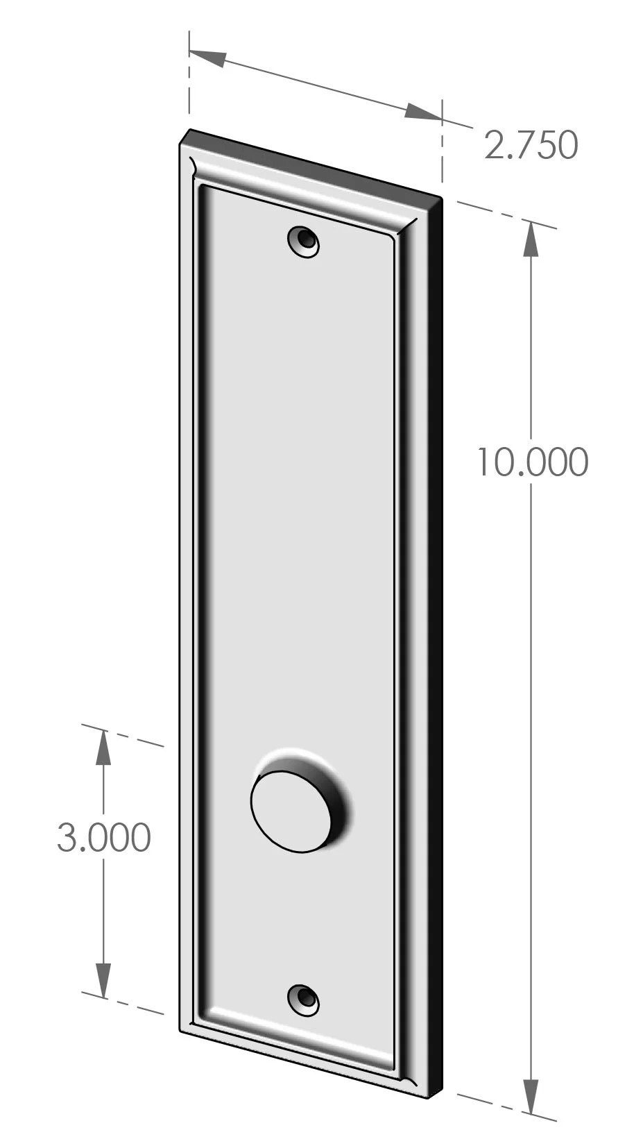 P-426 Ridge Passage Plate Specifications