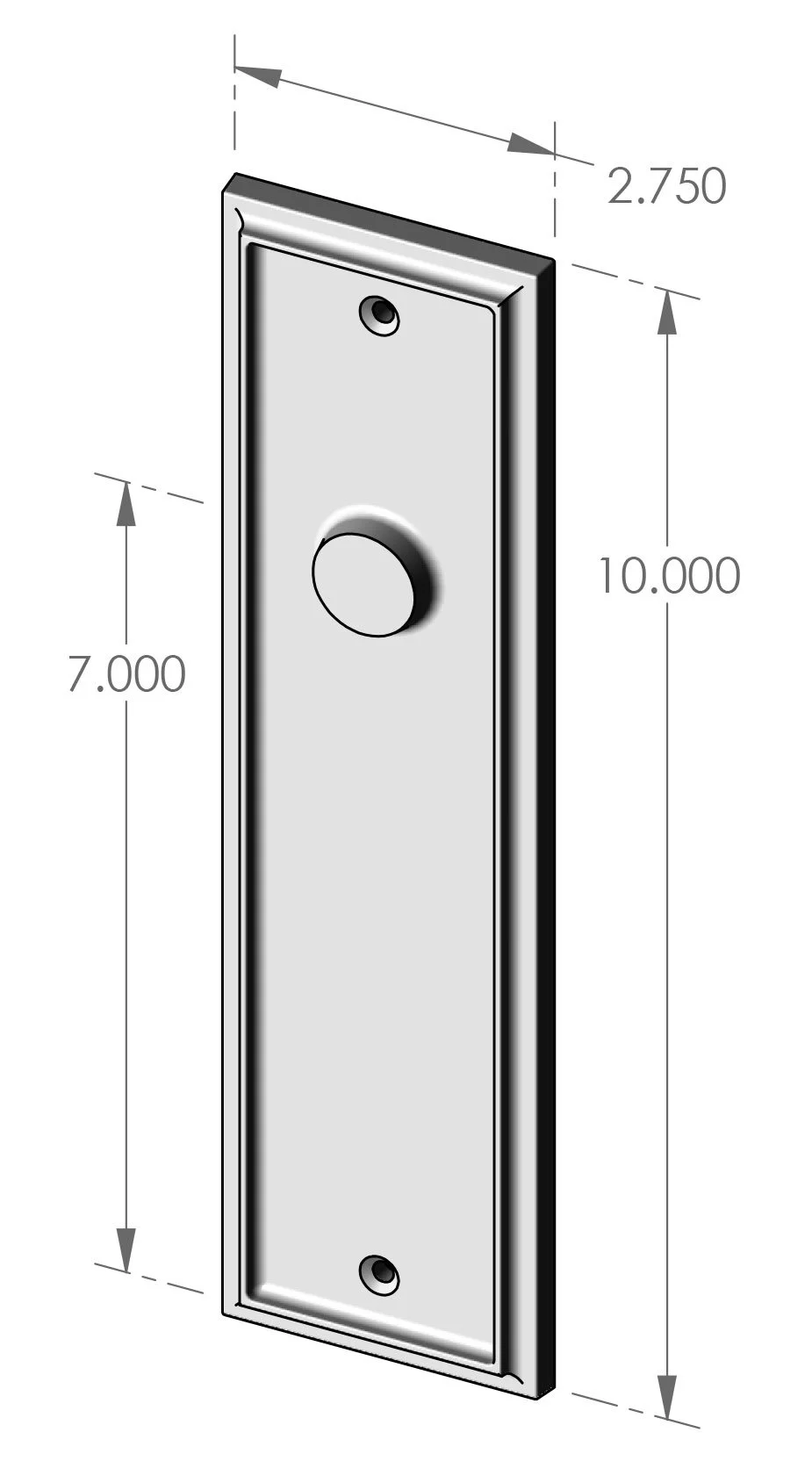 P-F426 Ridge Passage Plate Specifications