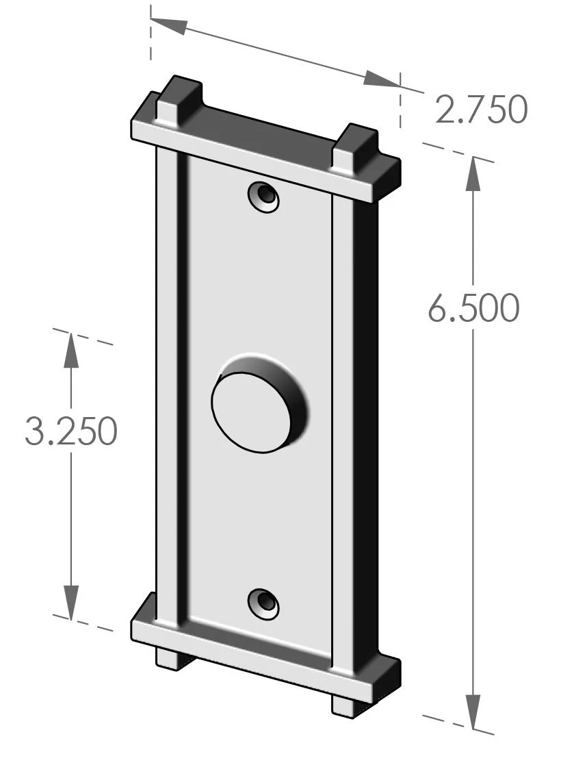 P-355 Trellis Passage Plate Specifications