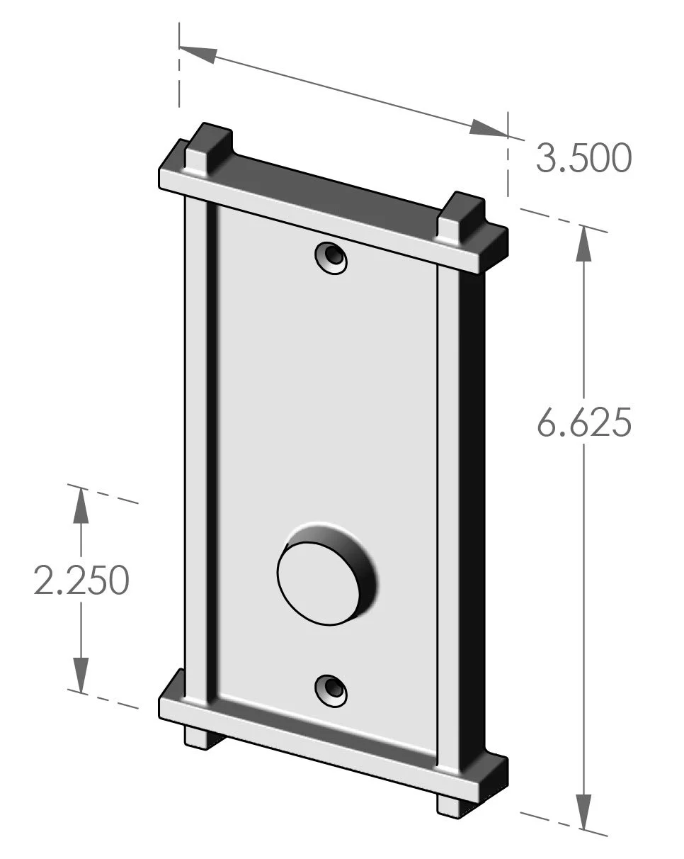 P-356OH Trellis Passage Plate Specifications
