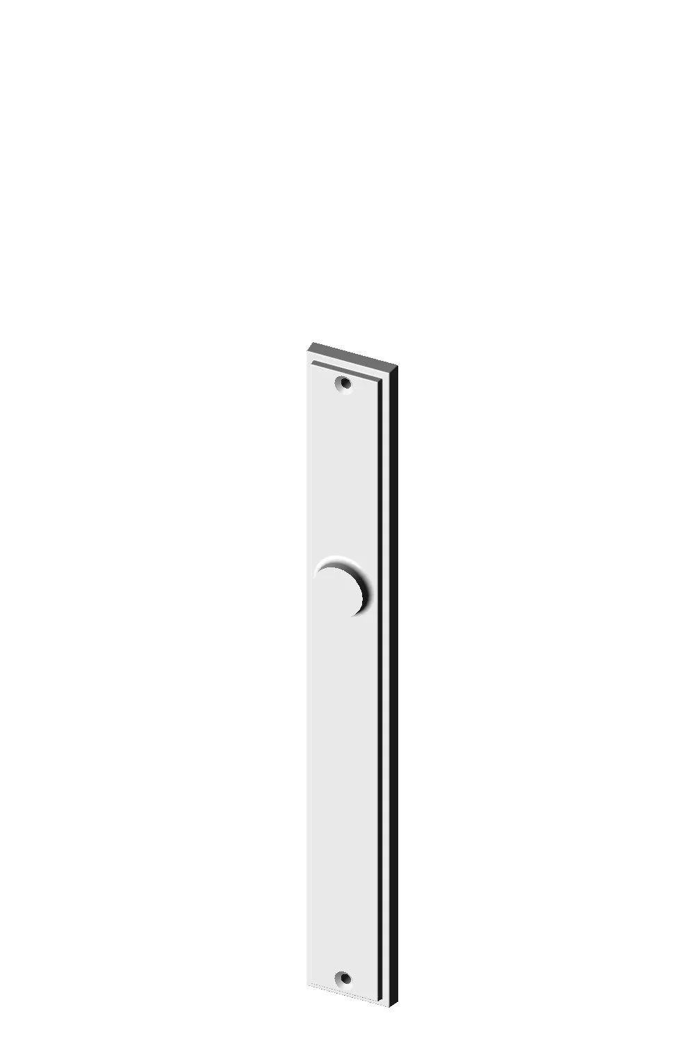 MP-2130 Mesa Plate with Profile Cylinder Cut Out