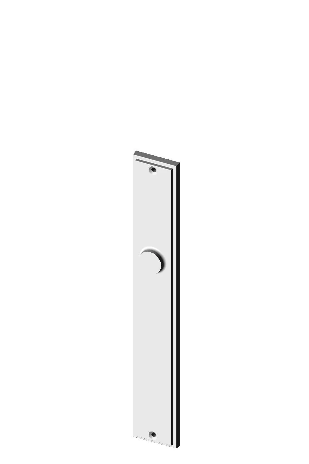 MP-2132 Mesa Plate with Profile Cylinder Cut Out