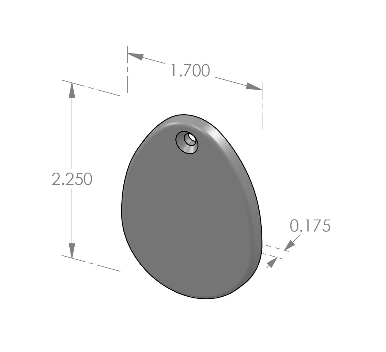 KC-900 Contemporary Key Cover Specifications