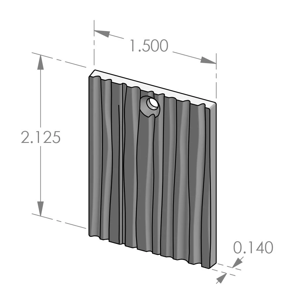 KC-1900 Corduroy Key Cover Specifications