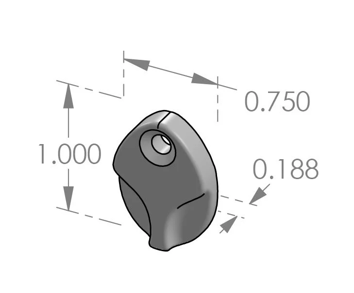 RC-4 Original Teardrop Release Cover Specifications