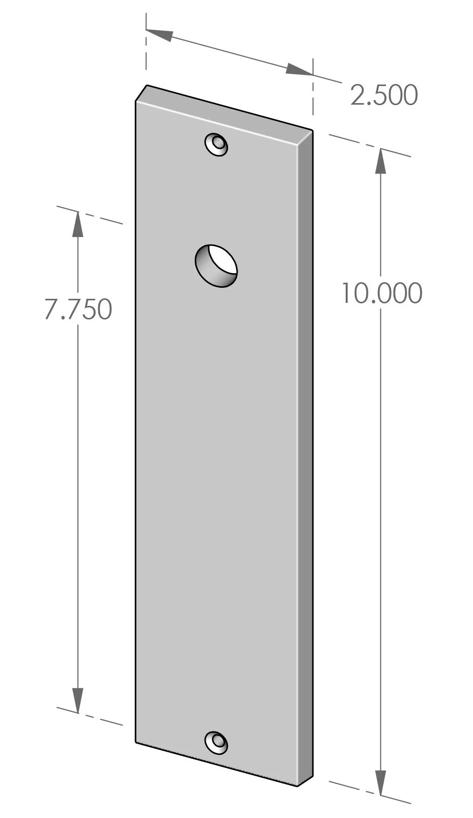 P-F-N952 Novus Passage Plate Specifications