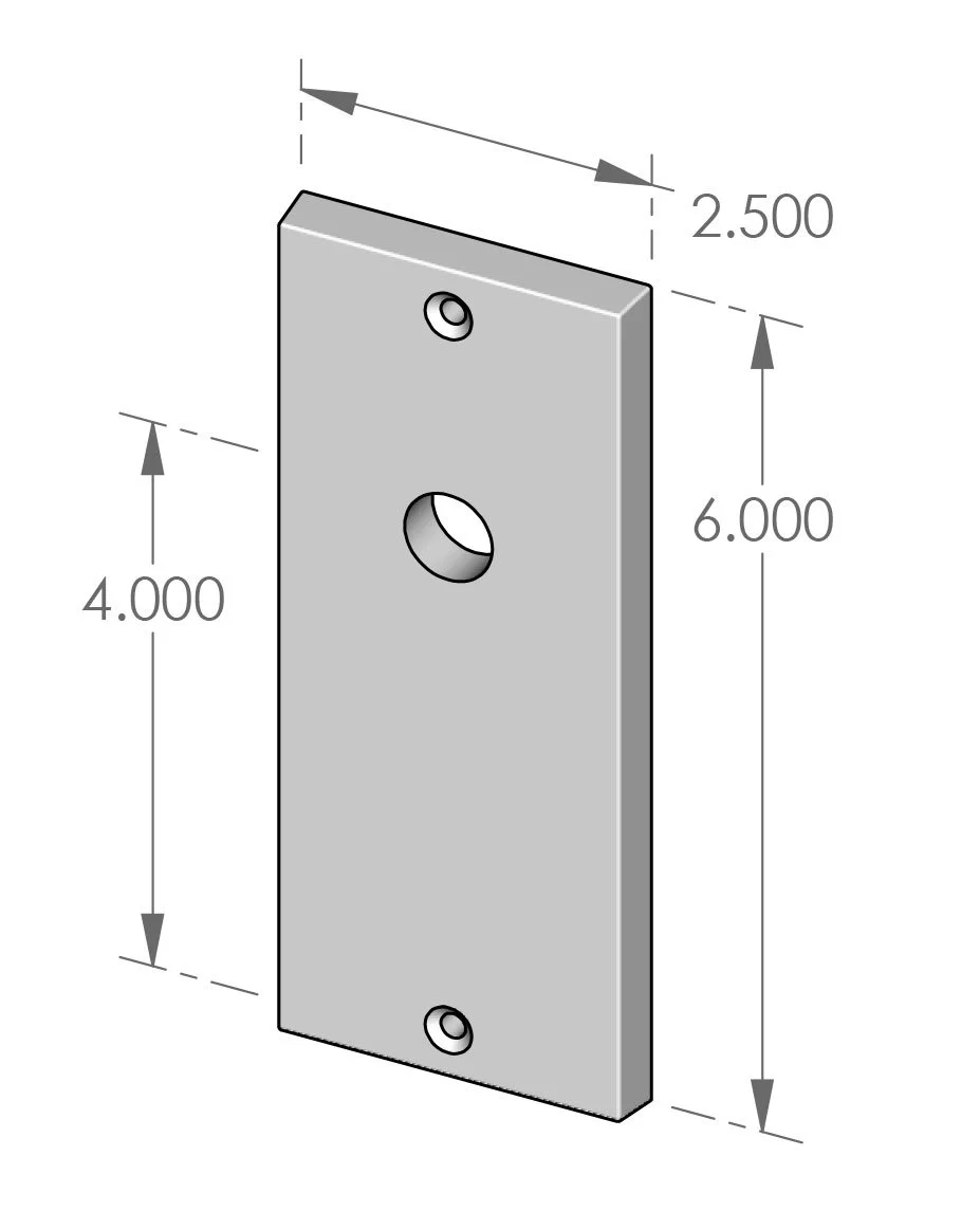 P-F-N954OH Novus Passage Plate Specifications