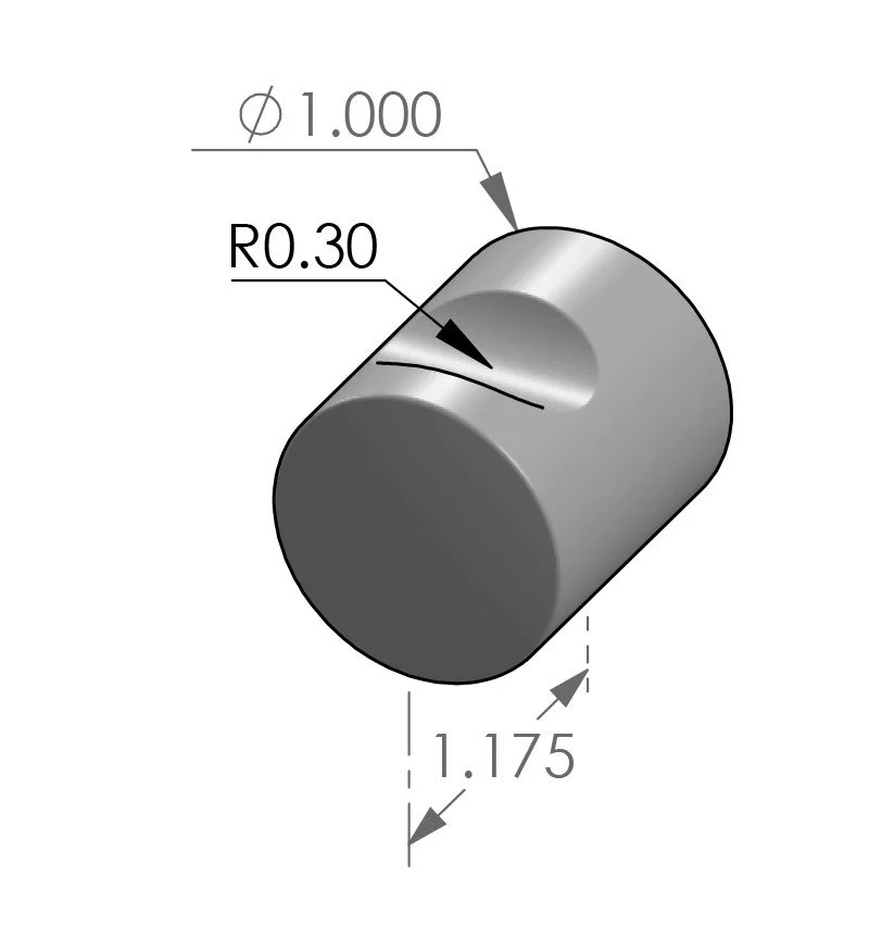 CK-452 Dowel Cabinet Knob Specifications