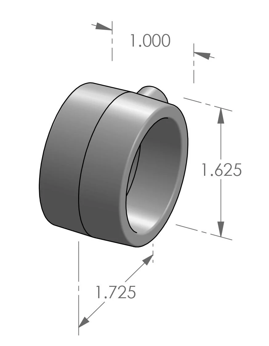 CK-CR158 Hoop Cabinet Pull Specifications
