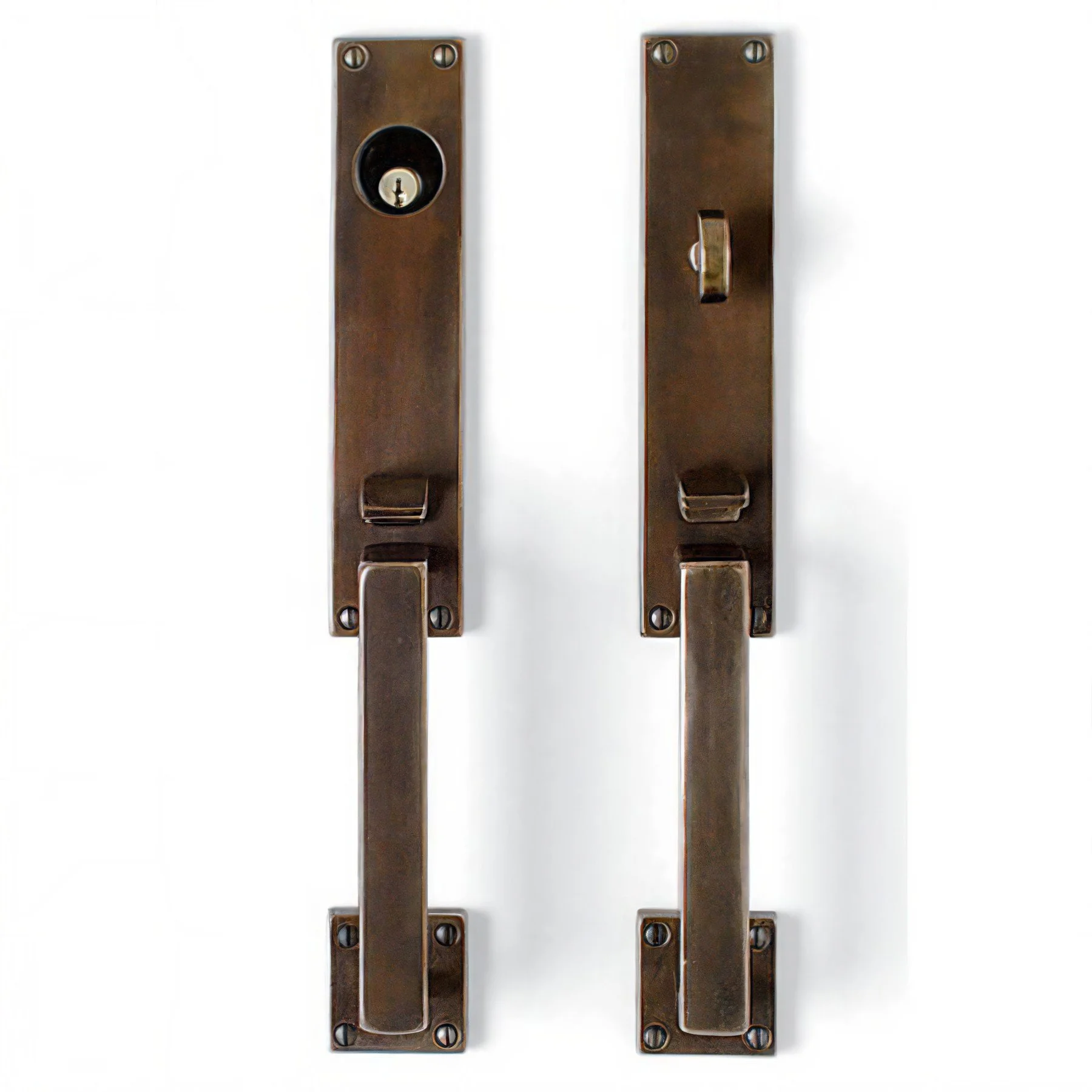 CS-904HH Handle x Handle Sectional Mortise Lock Entry Set