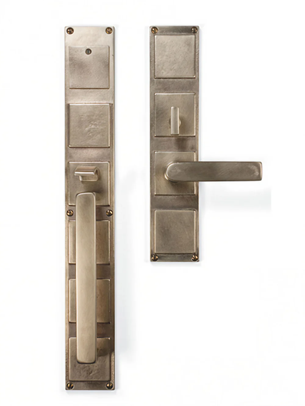 CS-1818 Squares Handle x Lever Mortise Lock Door Entry Set | Sun
