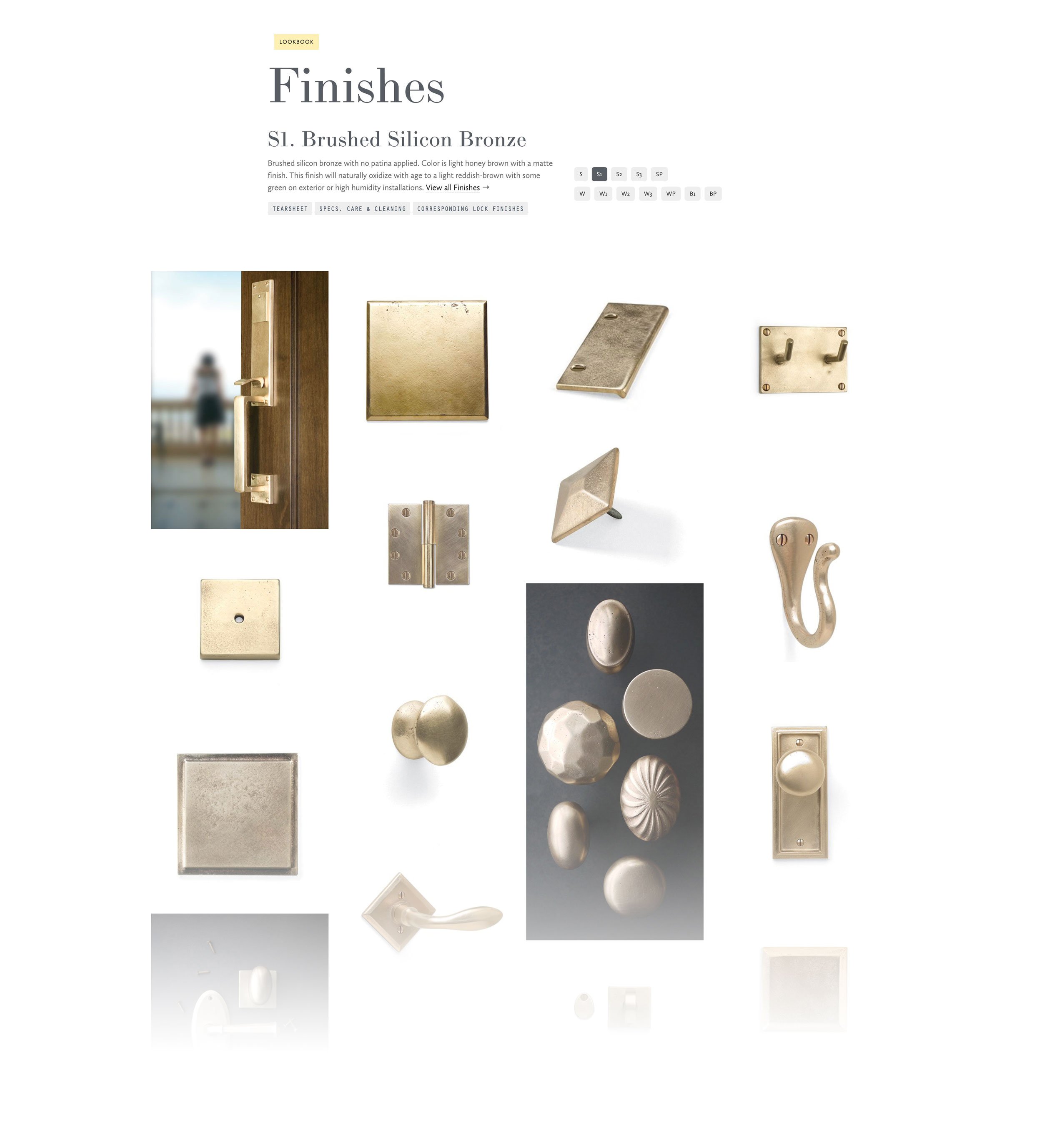 NEW Finishes Gallery