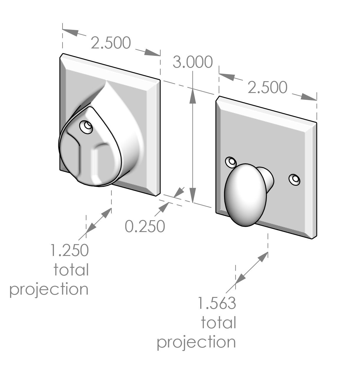 CS-LB509 - 510DB Bluetooth Smart Auxiliary Deadbolt Set Specifications