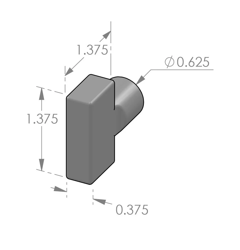 TPC-741 Contemporary Turn Piece Specifications