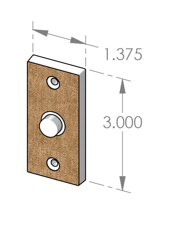 DRB-2203 Burlap Door Bell Specifications