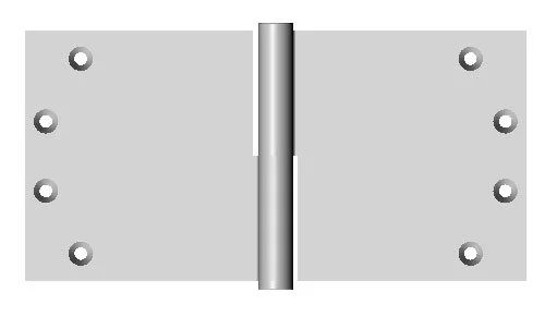BH-4590 Wide Throw Door Hinge