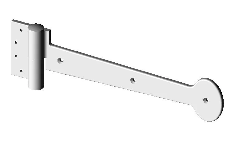 SH-M-B13ACT Mortise Mount Active Strap Hinge
