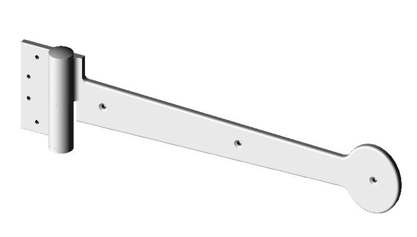 SH-M-B15ACT Mortise Mount Active Strap Hinge