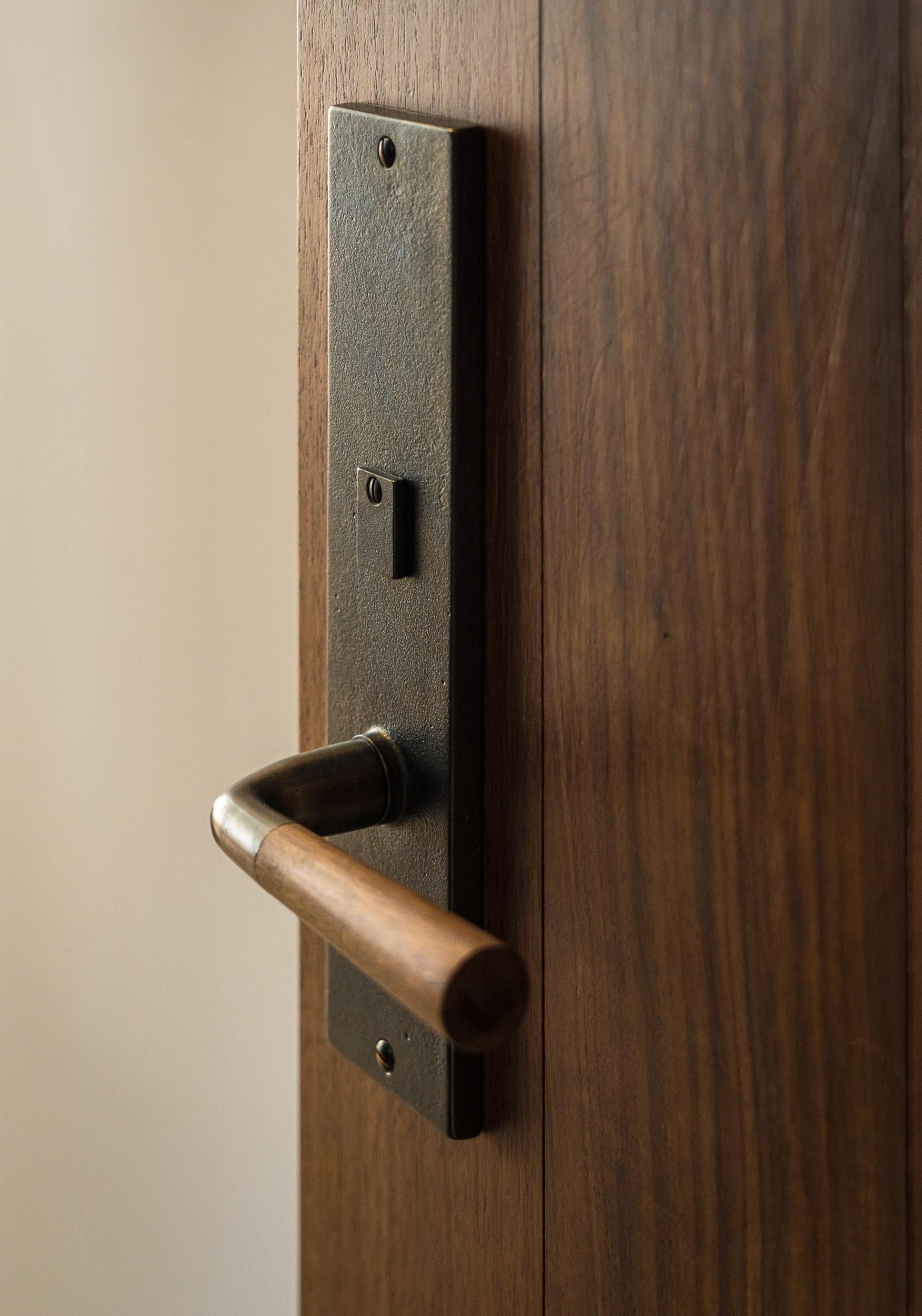  Project //  Tahoe Residence   L-W200 Lever   