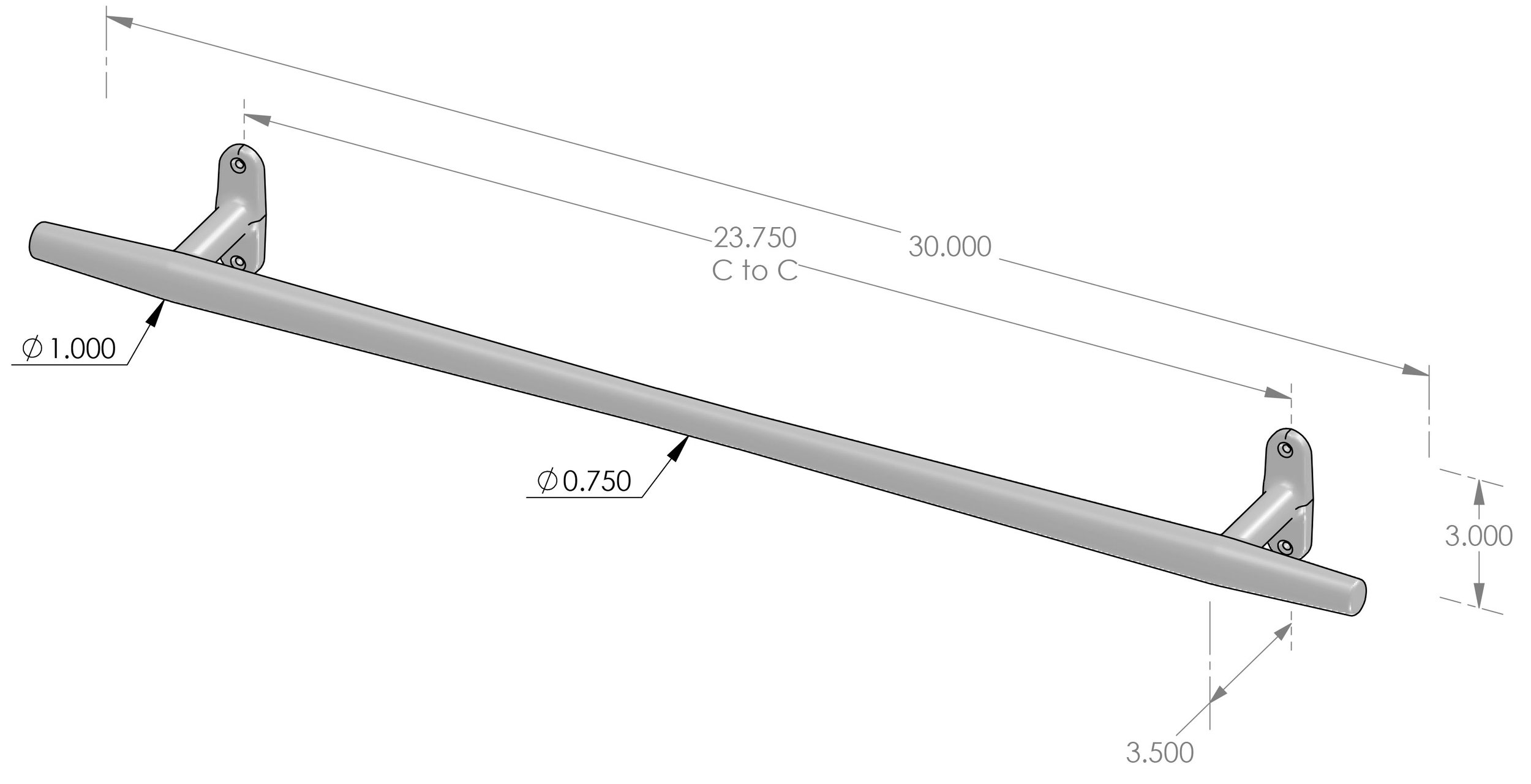 ANV-30 Boat Cleat  Specifications