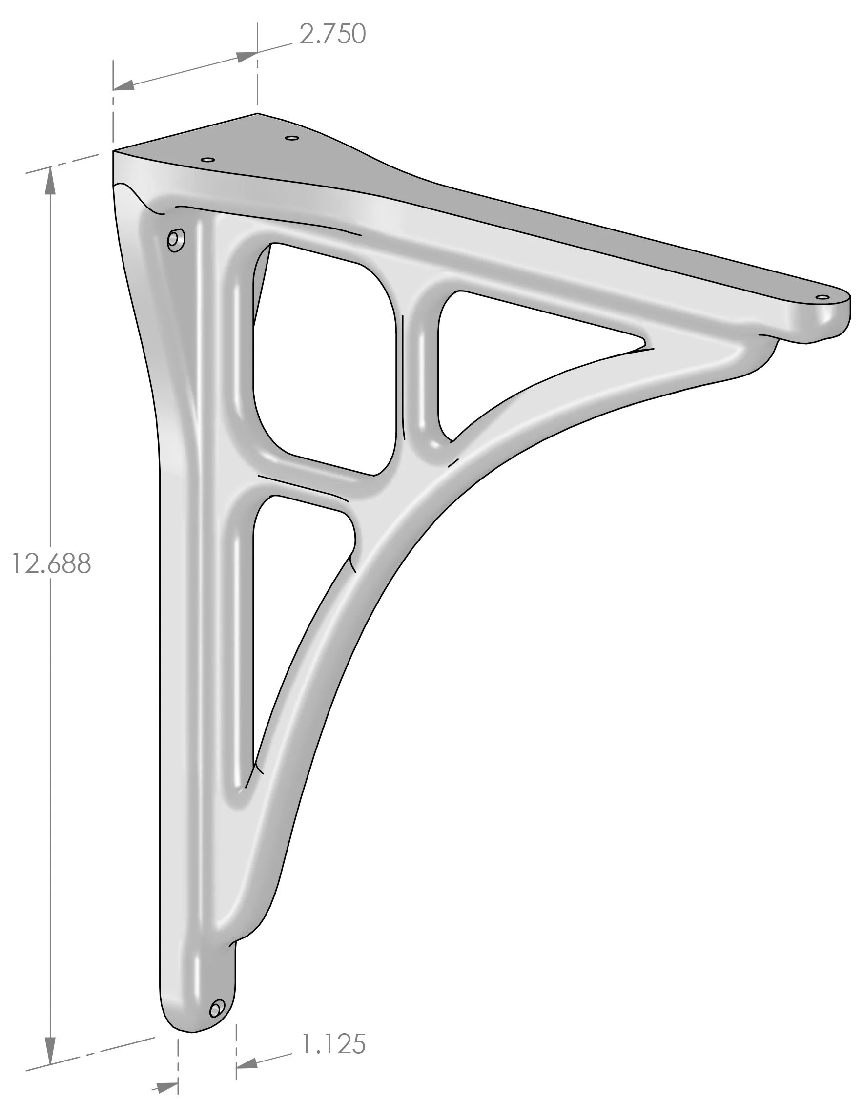BKT-12 Corner Bracket Specifications