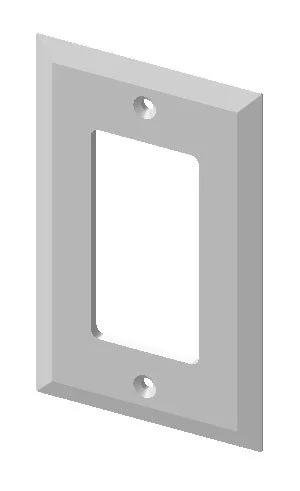 EC-301 Single Decora Cover