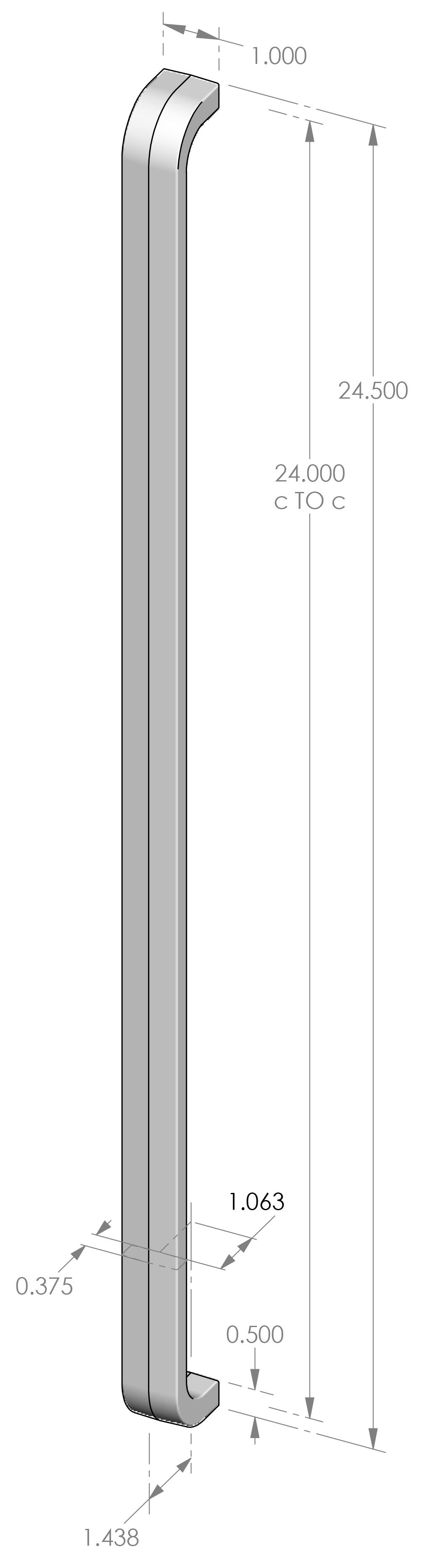 AP-9708-24 Ocean Appliance Pull Specifications