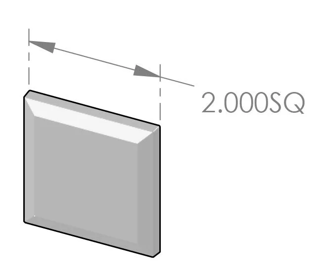 BT-2 Bevel Edge Tile Specifications