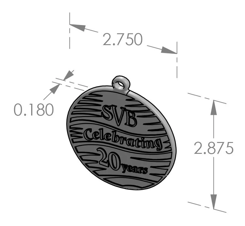 ORN-2012 Anniversary Ornament Specifications