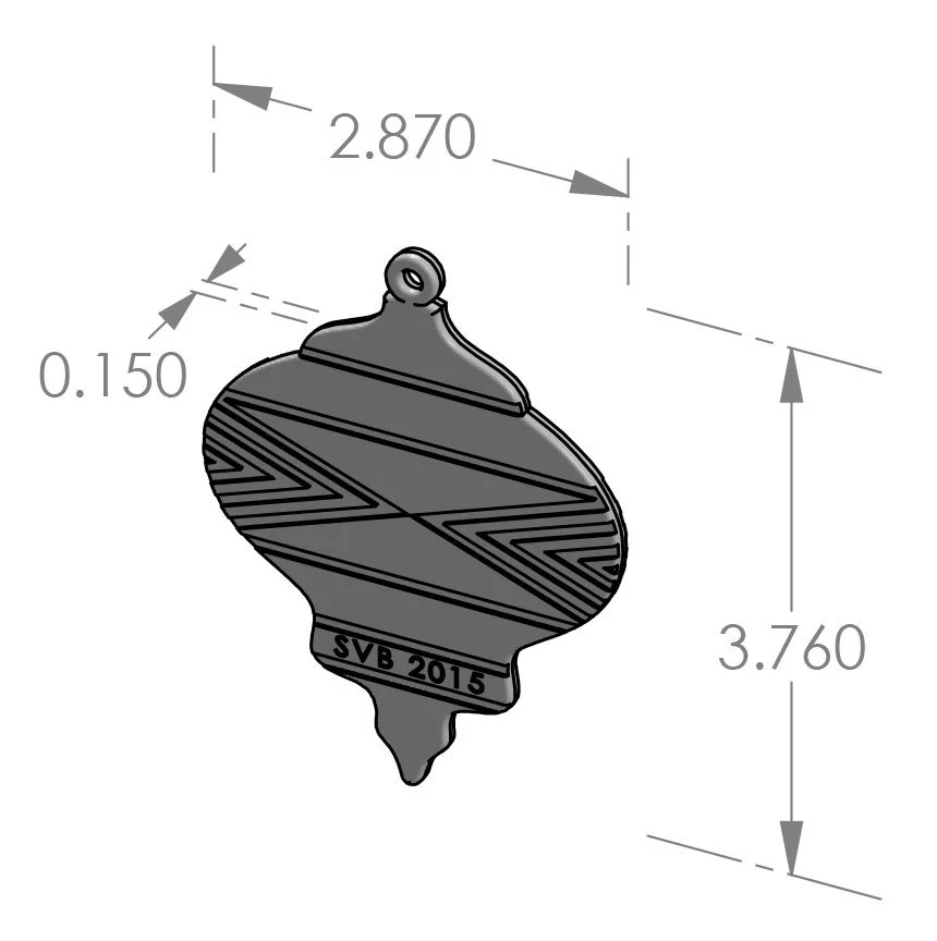 ORN-2015 Bulb Ornament Specifications