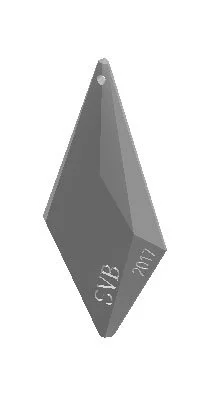 ORN-2017 Hipster Ornament