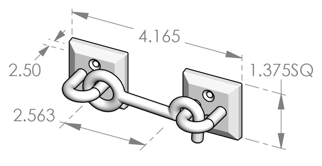 HE-40 Small Hook and Eye Specifications