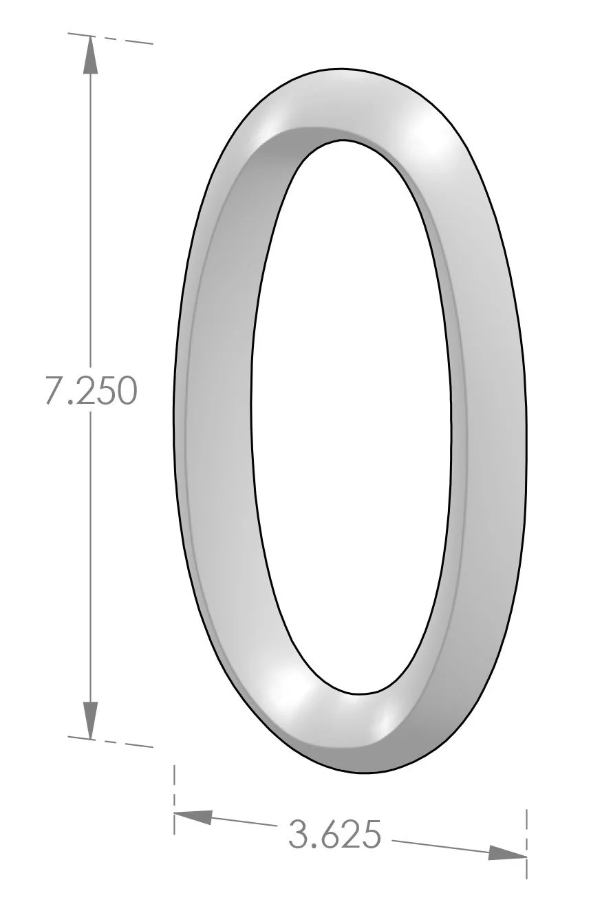 HNJ-0 House Number 0 Specifications
