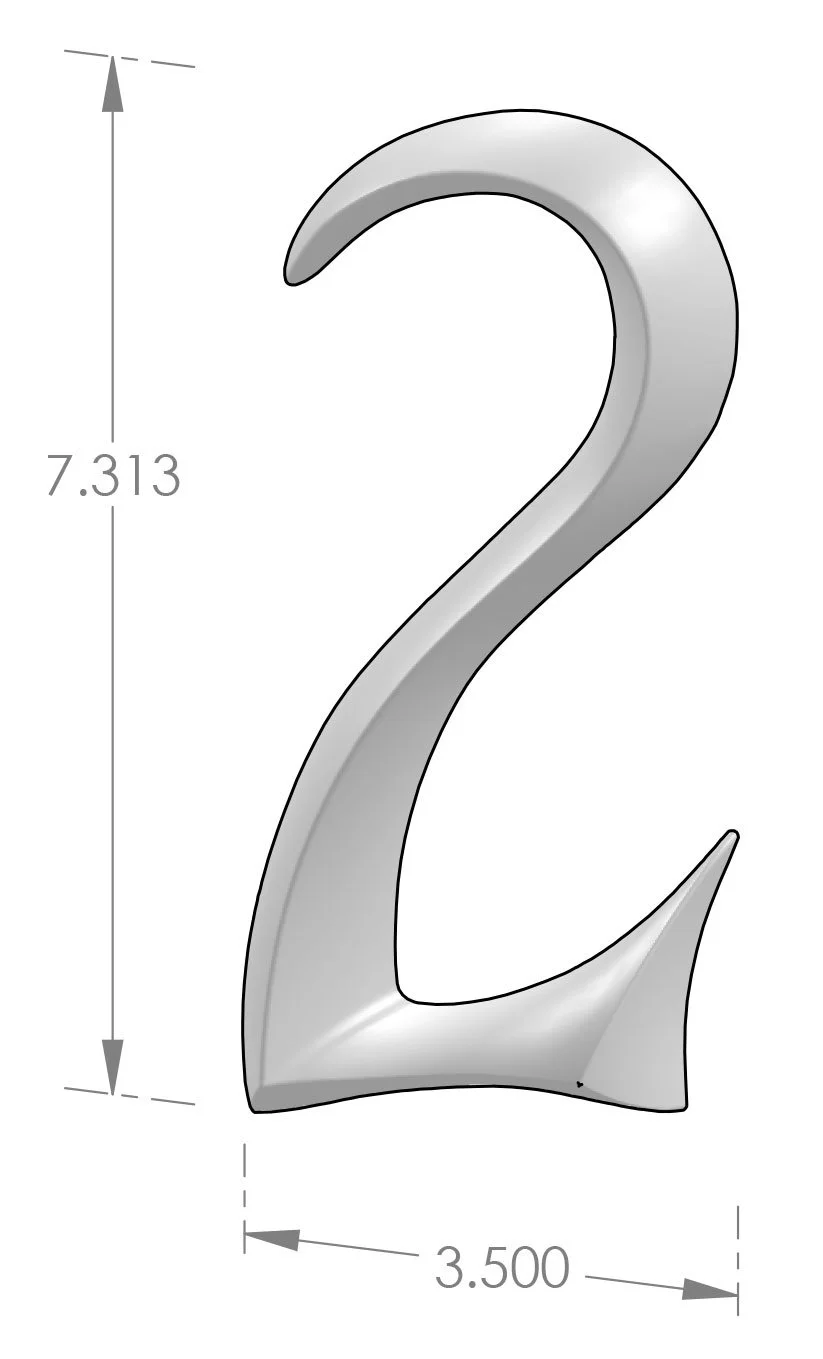 HNJ-2 House Number 2 Specifications