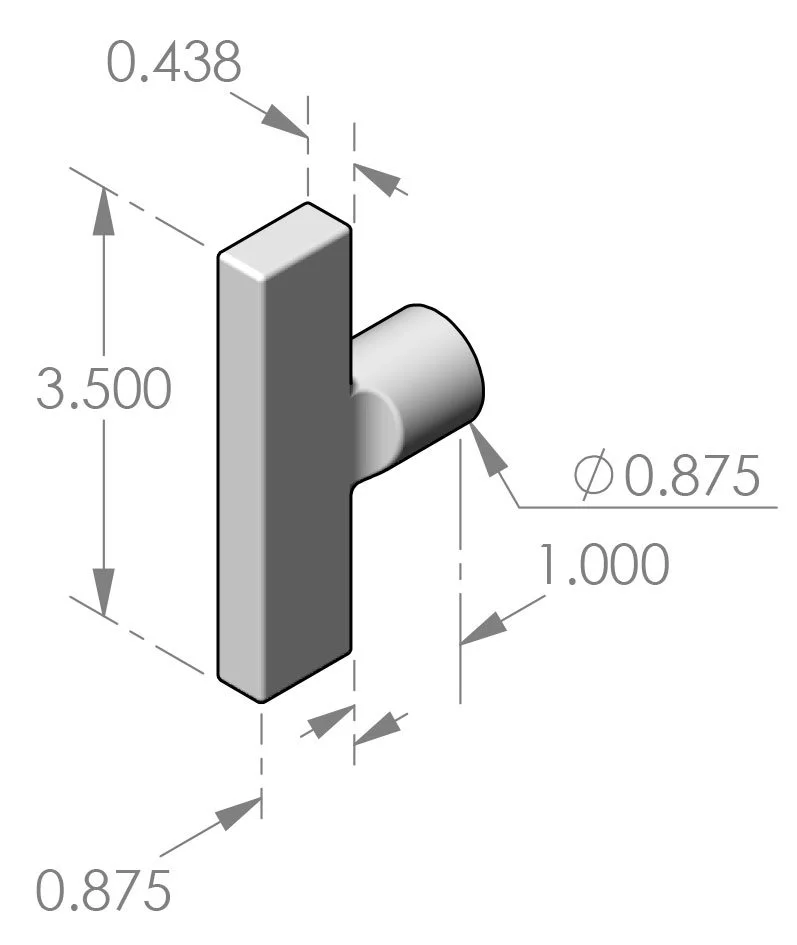 GK-9-1 Contemporary Gas Key Specifications