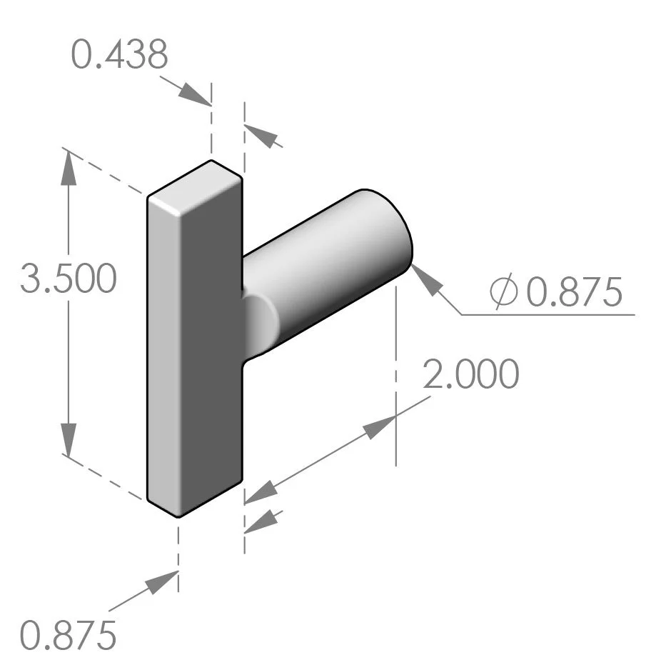 GK-9-2 Contemporary Gas Key Specifications