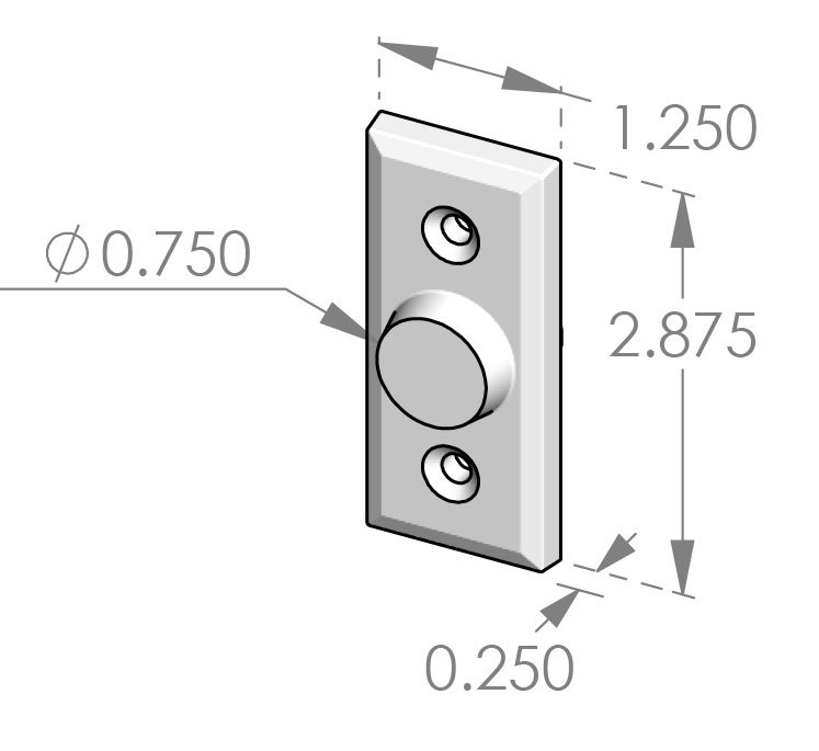 MPW-100 Bevel Edge Multi-Point Window Set Specifications