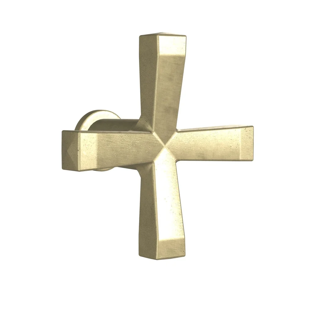 K-CROSS Cross Knob | Sun Valley Bronze Hardware