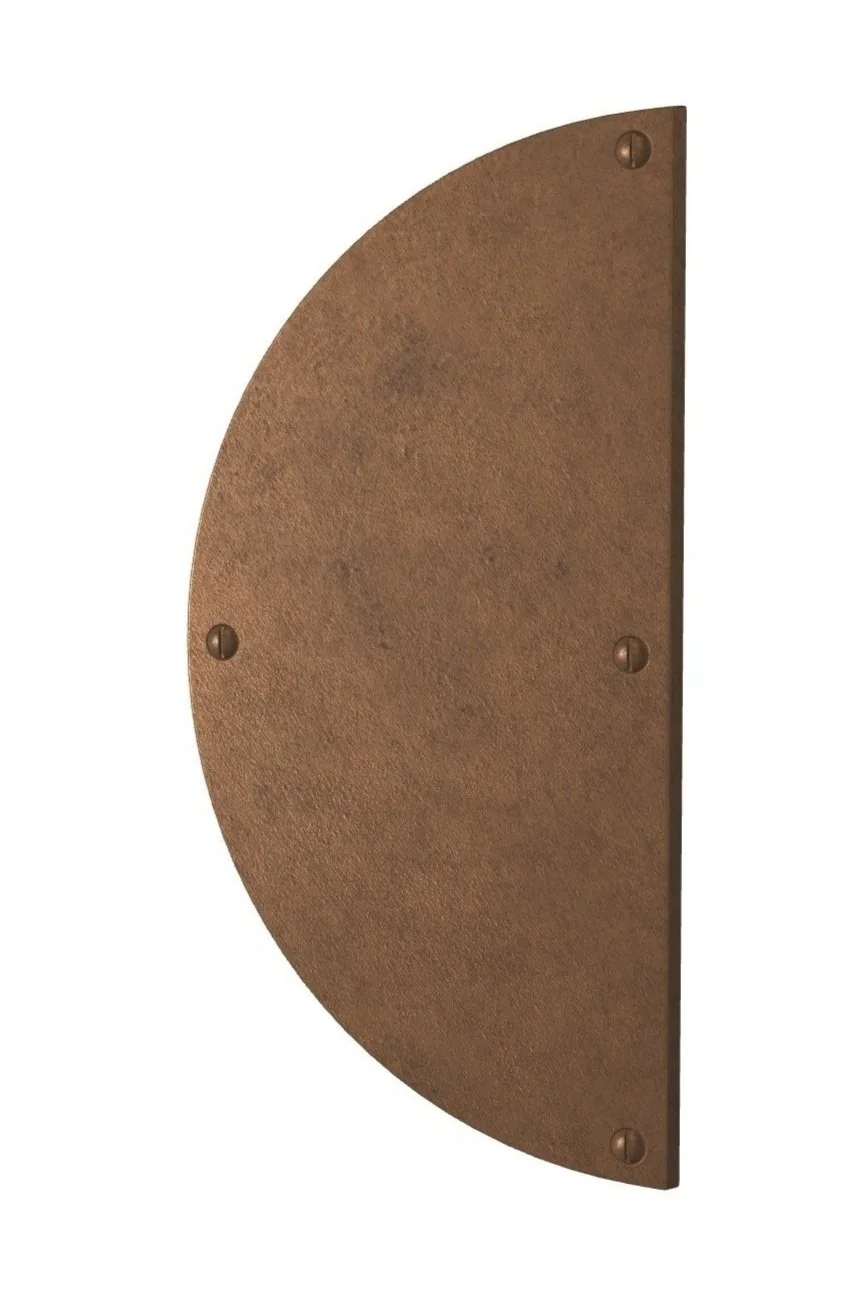PP-HR09 Half Round Push Plate