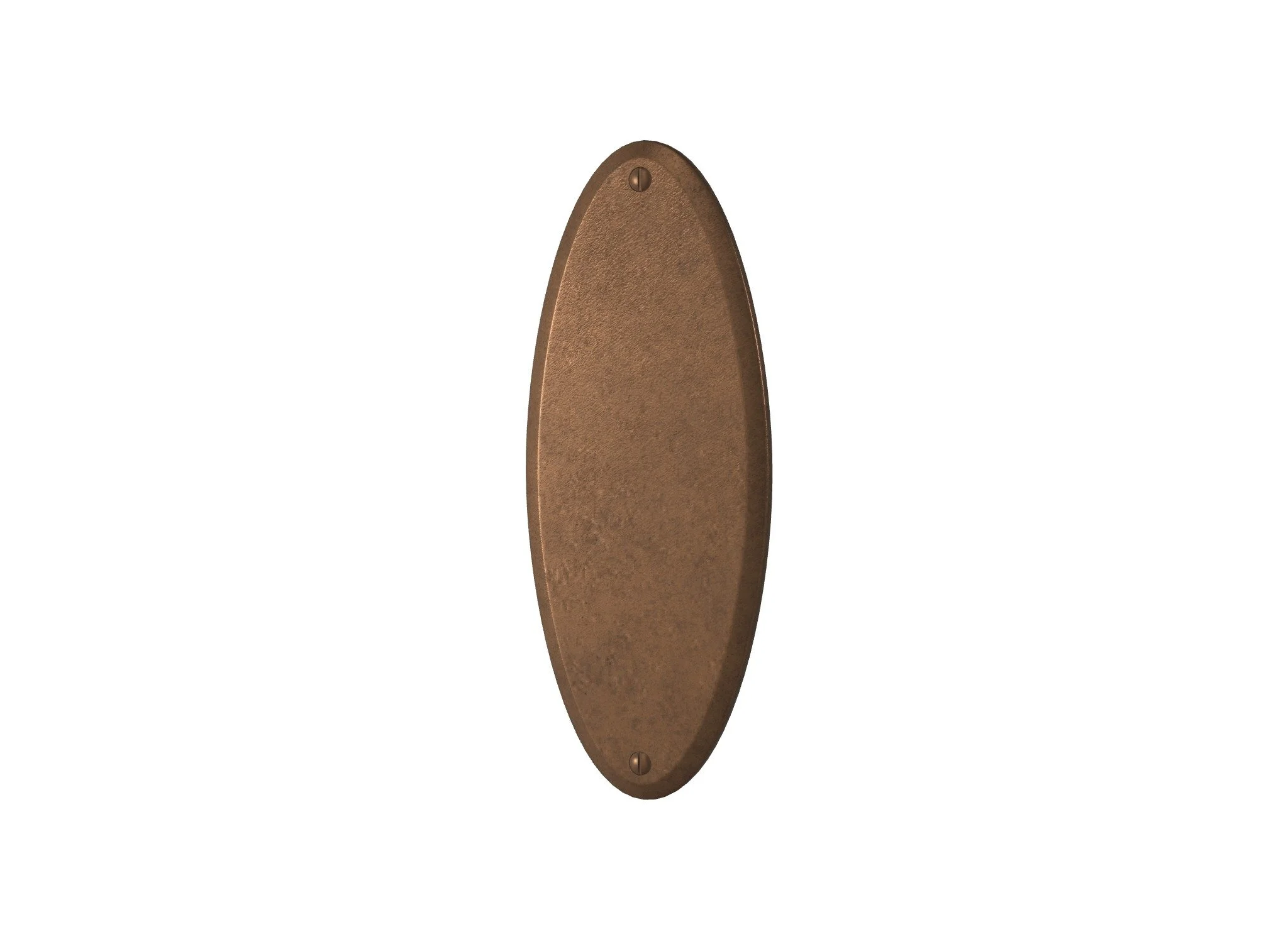 Oval Push Plates