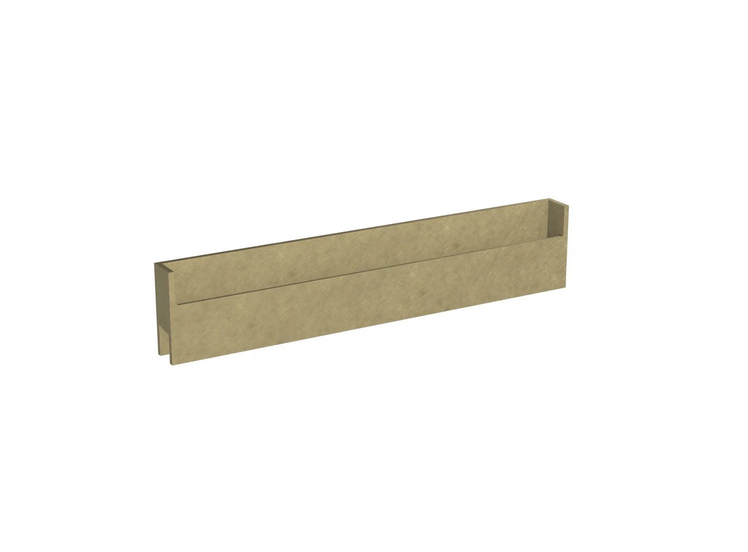 FEP-210 Flush Edge Cabinet Pull | Sun Valley Bronze Hardware