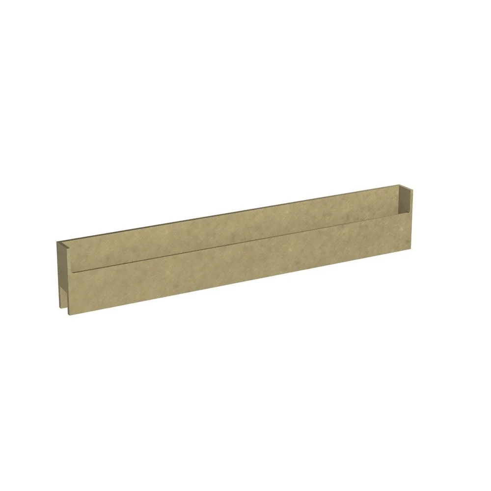 FEP-212 Flush Edge Pull | Sun Valley Bronze Hardware
