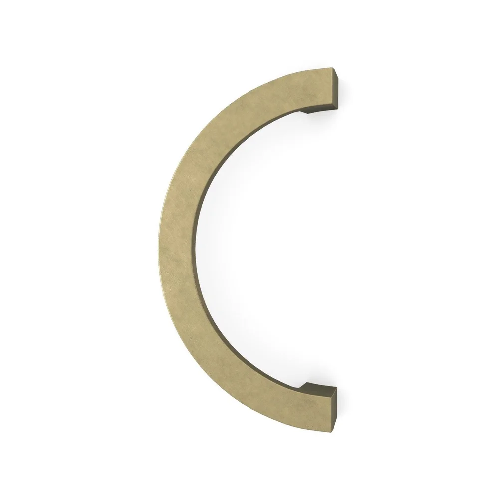 GH-R10 Half Round Grip Handle | Sun Valley Bronze Hardware