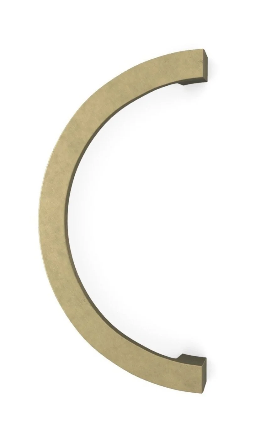 GH-R12 Half Round Grip Handle