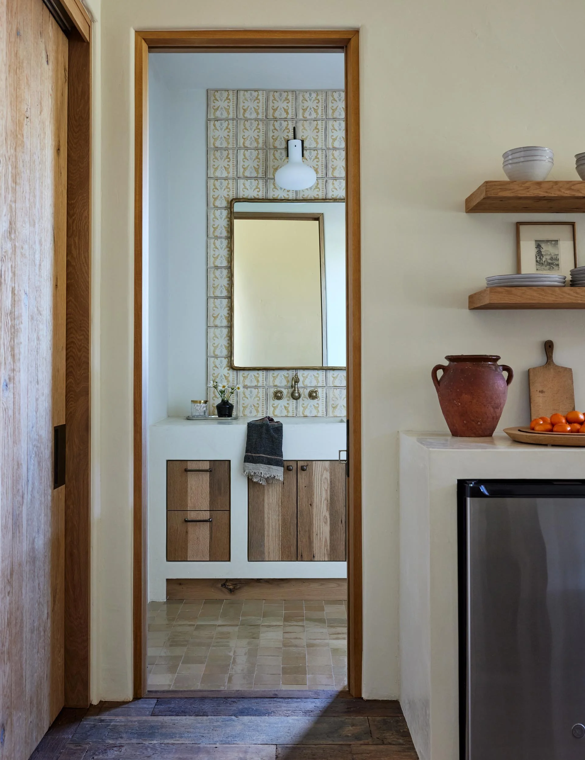   Project // Los Altos Hills   Pocket Door Hardware, flush pulls, from Sun Valley Bronze  Photography // John Merkl —  @johnmerkl   