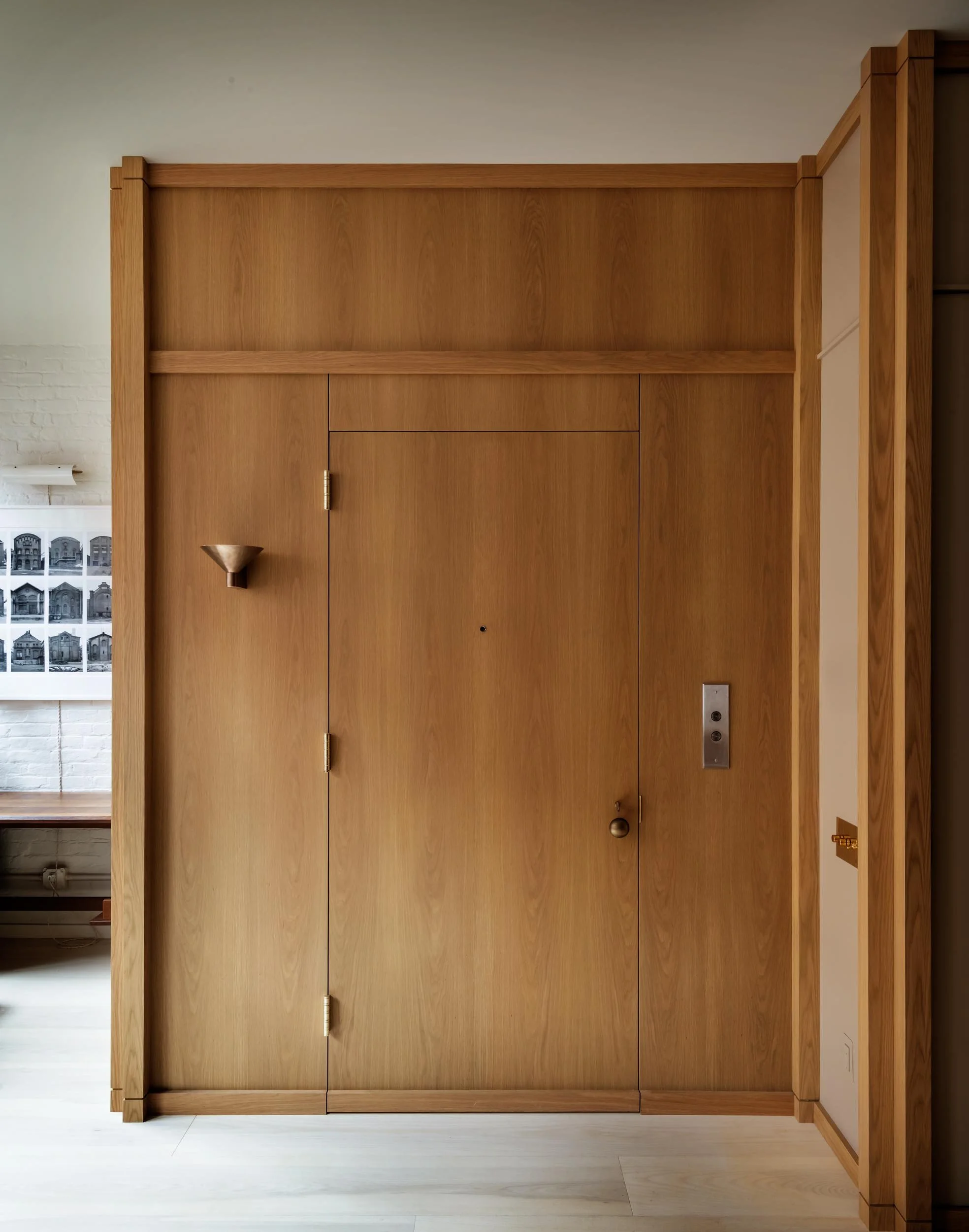   Project // Soho Residence  Design // Workstead  @workstead  Photography // Matthew Williams Interior door knob from Sun Valley Bronze 