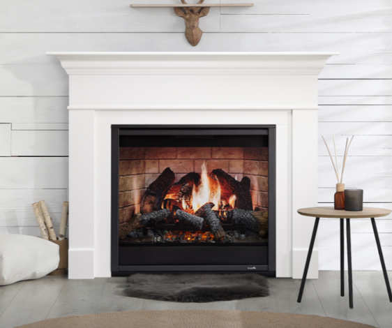 Wood Mantel and Surround