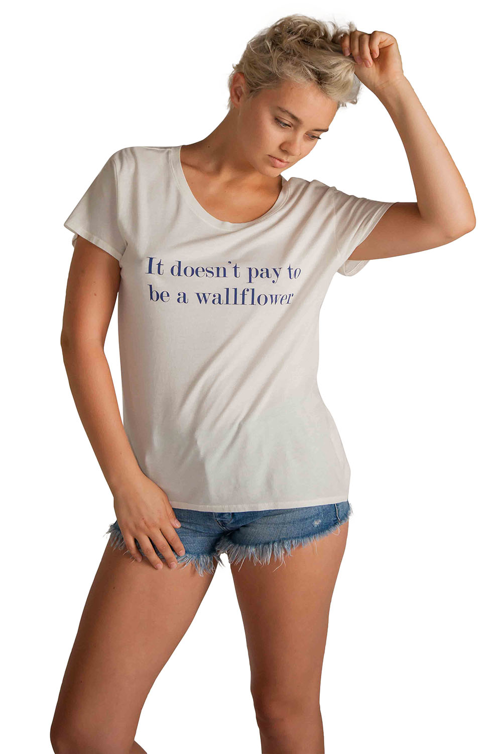 Infinite Youth Ivory Wallflower Boy Tee