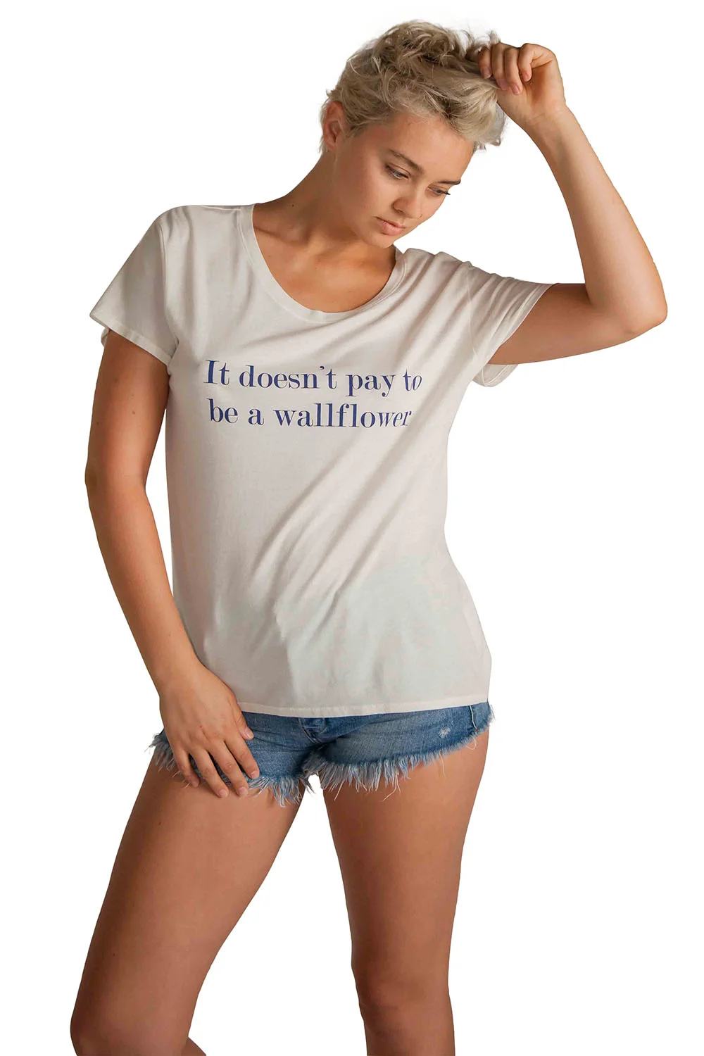 Infinite Youth Ivory Wallflower Boy Tee